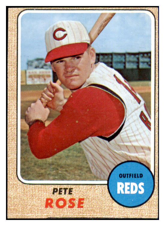 1968 Topps Baseball #230 Pete Rose Reds EX-MT 436965