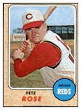 1968 Topps Baseball #230 Pete Rose Reds EX-MT 436965