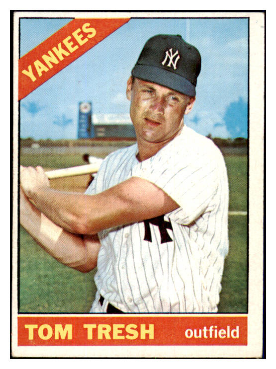 1966 Topps Baseball #205 Tom Tresh Yankees EX-MT 436970