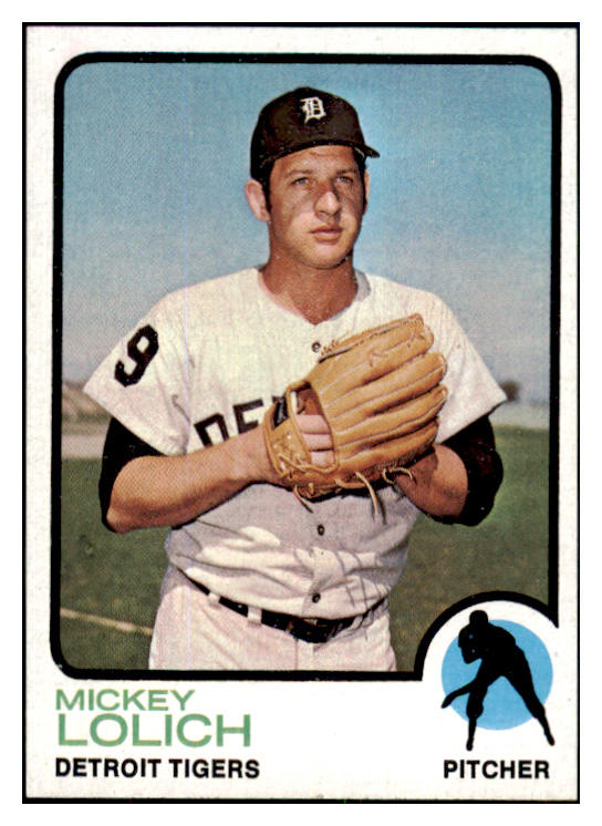 1973 Topps Baseball #390 Mickey Lolich Tigers NR-MT 436974