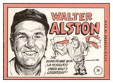 1969 Topps Baseball #024 Walt Alston Dodgers EX-MT 436997