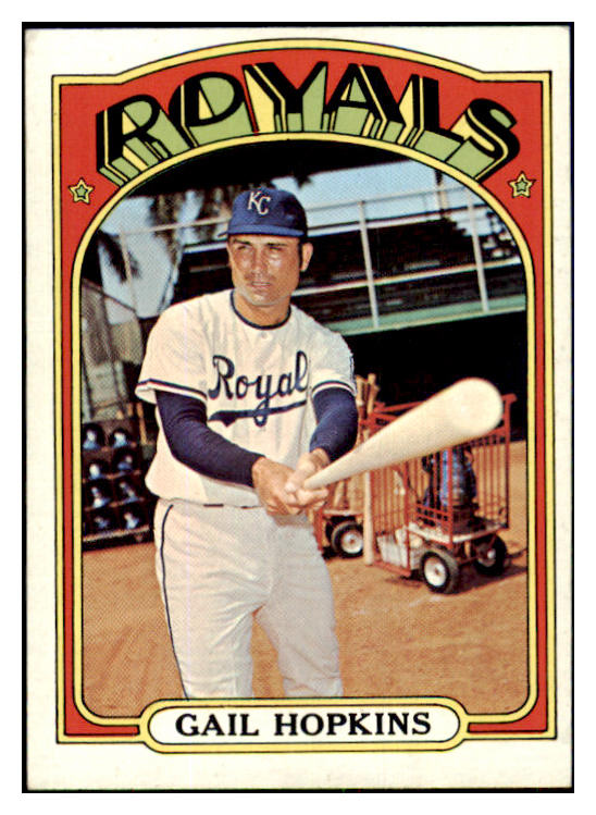 1972 Topps Baseball #728 Gail Hopkins Royals NR-MT 437051