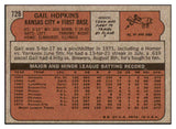 1972 Topps Baseball #728 Gail Hopkins Royals NR-MT 437051