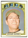1972 Topps Baseball #745 Julian Javier Reds EX-MT 437066