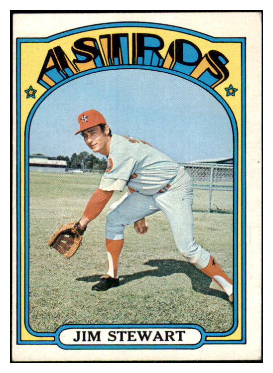 1972 Topps Baseball #747 Jim Stewart Astros EX-MT 437067