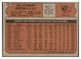 1972 Topps Baseball #747 Jim Stewart Astros EX-MT 437067