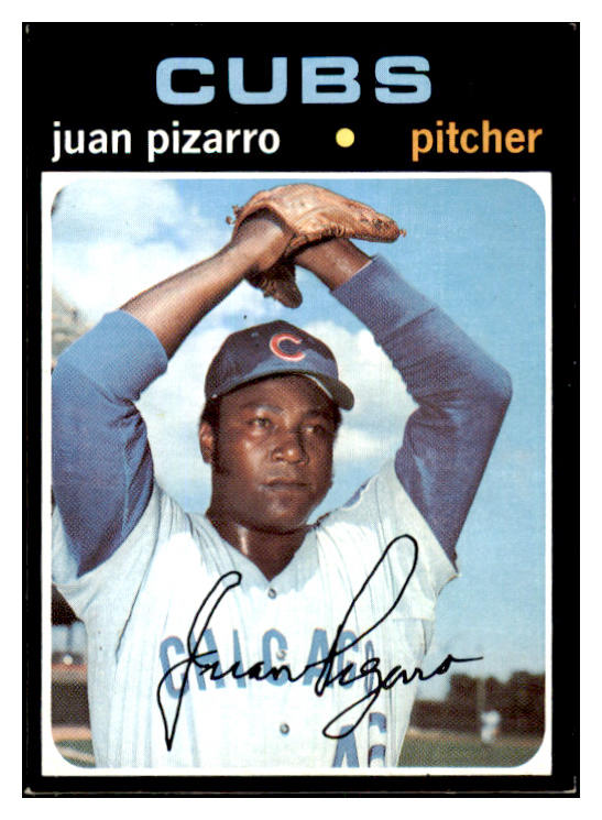 1971 Topps Baseball #647 Juan Pizarro Cubs EX-MT 437094