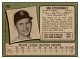 1971 Topps Baseball #749 Ken Szotkiewicz Tigers EX-MT 437096