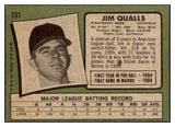 1971 Topps Baseball #731 Jim Qualls Reds EX-MT 437105