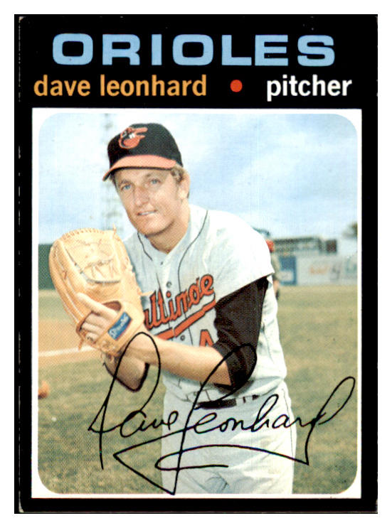1971 Topps Baseball #716 Dave Leonhard Orioles EX-MT 437115