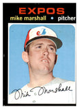 1971 Topps Baseball #713 Mike Marshall Expos EX-MT 437117