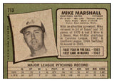 1971 Topps Baseball #713 Mike Marshall Expos EX-MT 437117