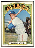 1972 Topps Baseball #657 Bobby Wine Expos NR-MT 437124