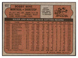 1972 Topps Baseball #657 Bobby Wine Expos NR-MT 437124