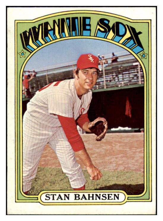 1972 Topps Baseball #662 Stan Bahnsen White Sox NR-MT 437128