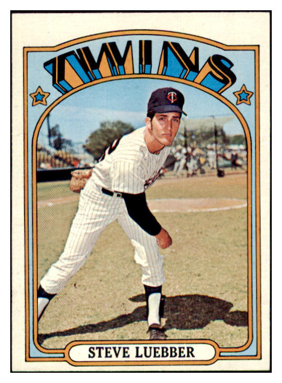 1972 Topps Baseball #678 Steve Luebber Twins NR-MT 437140