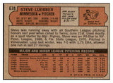 1972 Topps Baseball #678 Steve Luebber Twins NR-MT 437140