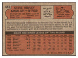 1972 Topps Baseball #683 Steve Howley Royals NR-MT 437143