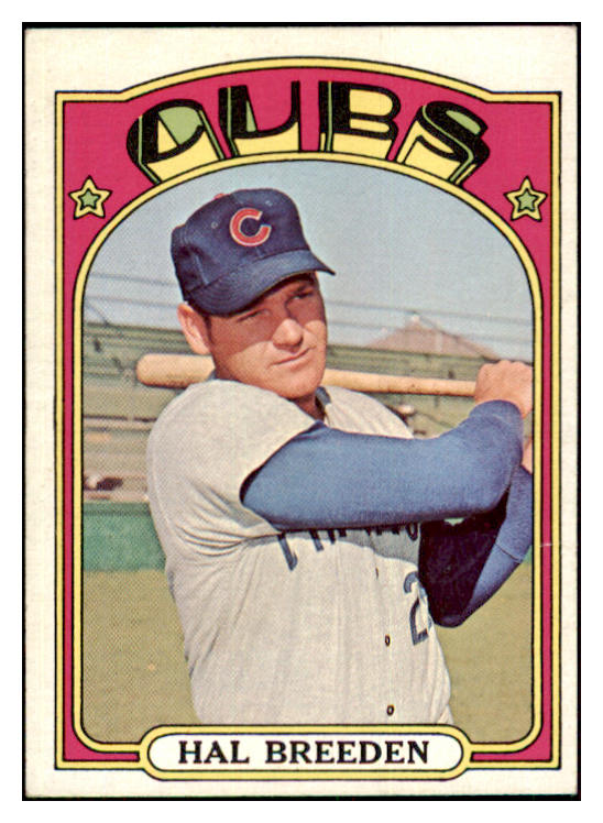 1972 Topps Baseball #684 Hal Breeden Cubs NR-MT 437144