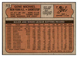 1972 Topps Baseball #713 Gene Michael Yankees NR-MT 437158