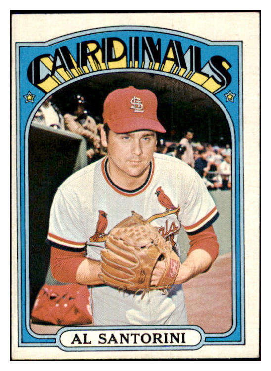 1972 Topps Baseball #723 Al Santorini Cardinals NR-MT 437165