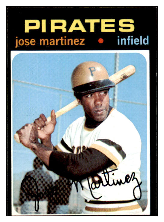 1971 Topps Baseball #712 Jose Martinez Pirates NR-MT 437181