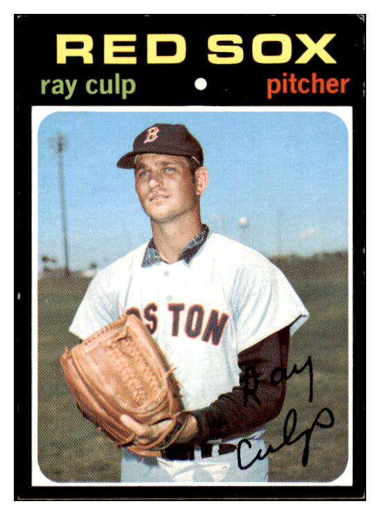 1971 Topps Baseball #660 Ray Culp Red Sox NR-MT 437202