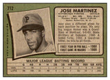 1971 Topps Baseball #712 Jose Martinez Pirates NR-MT 437213