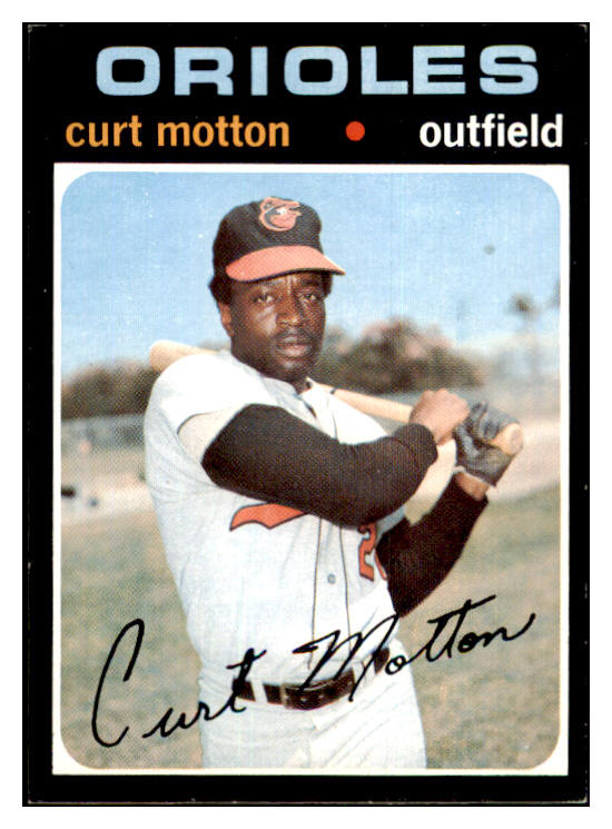 1971 Topps Baseball #684 Curt Motton Orioles NR-MT 437216