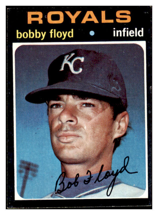 1971 Topps Baseball #646 Bobby Floyd Royals NR-MT 437218