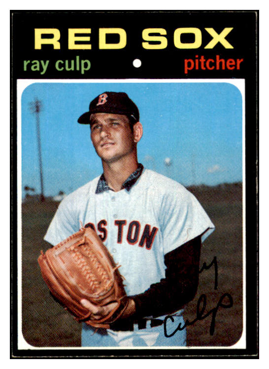 1971 Topps Baseball #660 Ray Culp Red Sox NR-MT 437221