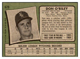 1971 Topps Baseball #679 Don O'riley White Sox NR-MT 437232