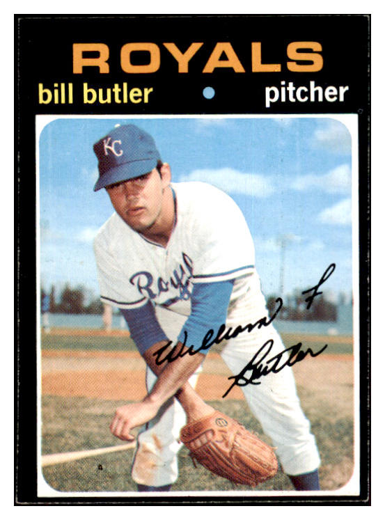 1971 Topps Baseball #681 Bill Butler Royals NR-MT 437233