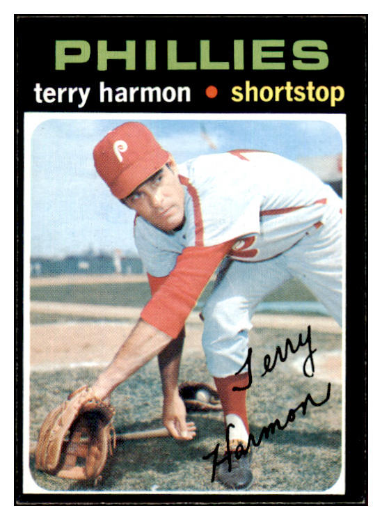 1971 Topps Baseball #682 Terry Harmon Phillies NR-MT 437234