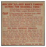 1953 Red Man #022NL Murry Dickson Pirates EX-MT No Tab 437349