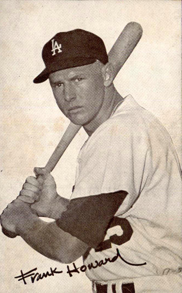 1947-66 Exhibits Frank Howard Dodgers EX-MT 437691