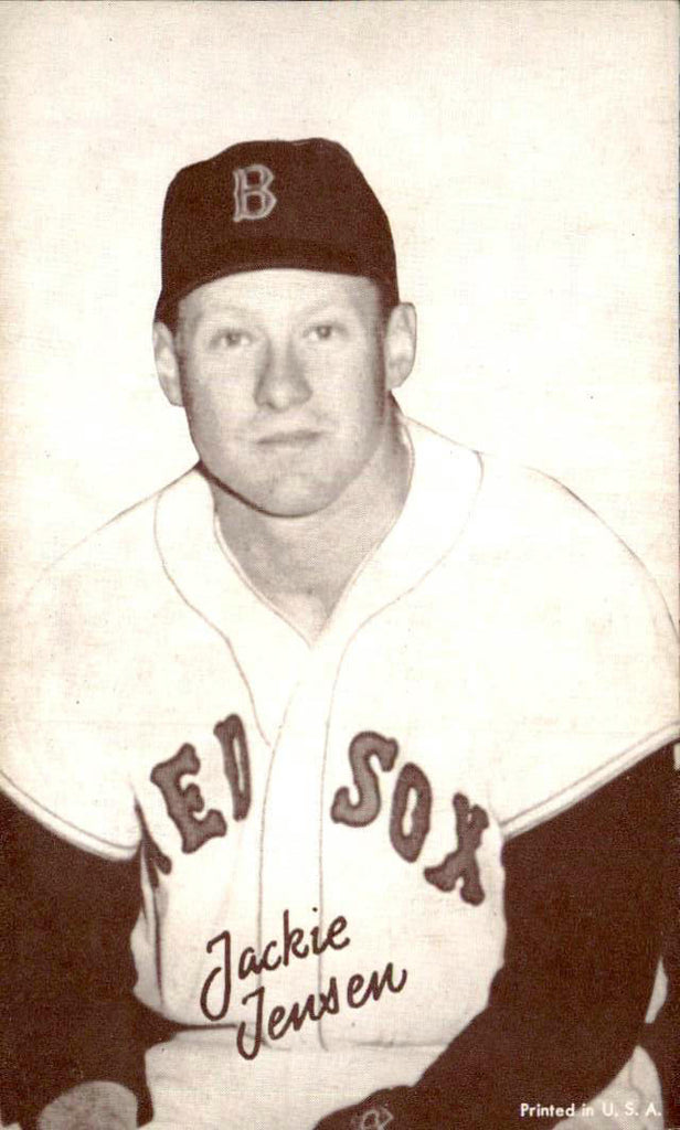 1947-66 Exhibits Jackie Jensen Red Sox EX-MT 437695