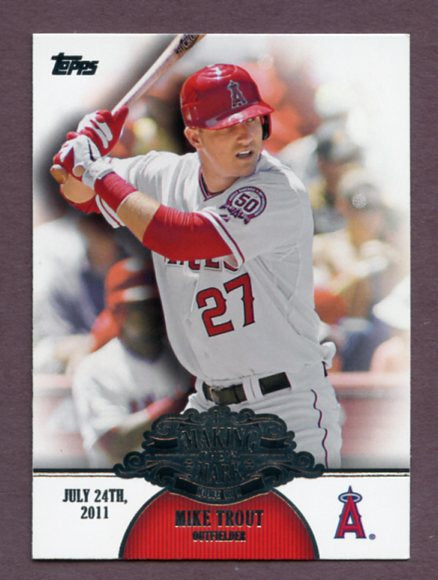 2013 Topps Making Their Mark #MM-2 Mike Trout Angels 437905