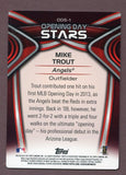 2014 Topps Opening Day Stars #ODS-1 Mike Trout Angels 437908