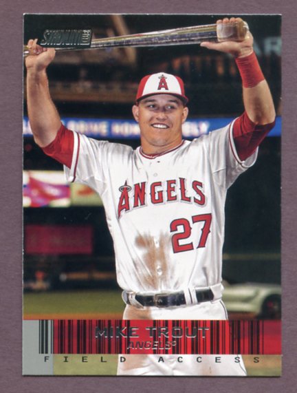 2014 Stadium Club Field Access #FA-1 Mike Trout Angels 437923