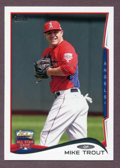 2014 Topps Update #US-54 Mike Trout Angels 437936