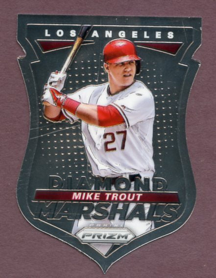2015 Panini Prizm Diamond Marshal #001 Mike Trout Angels 437937
