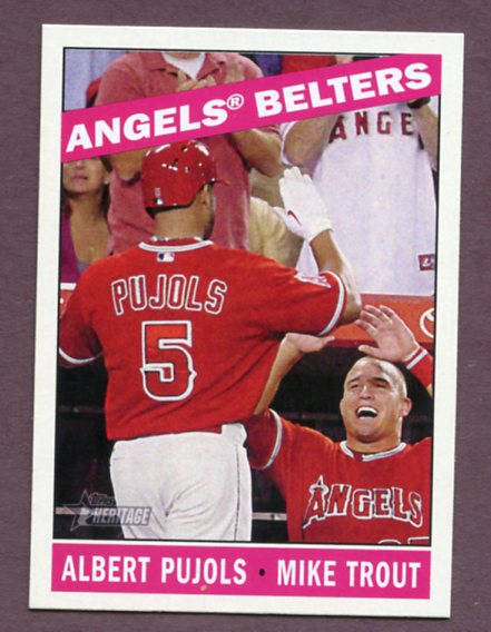 2015 Topps Heritage #099 Mike Trout Angels 437941