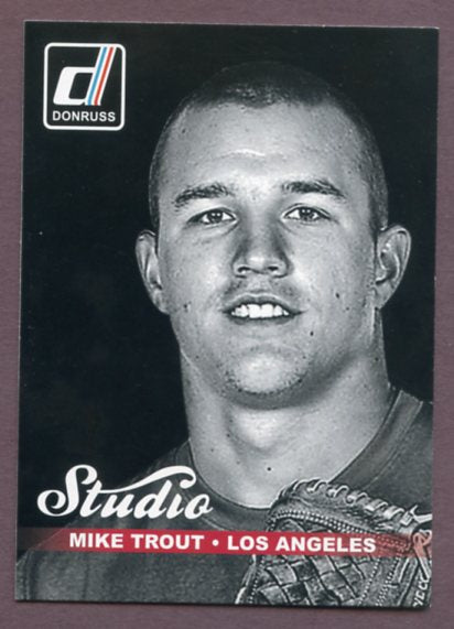 2014 Donruss Studio #005 Mike Trout Angels 437951