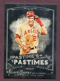 2014 Topps Allen & Ginter Pastimes #PP-MT Mike Trout Angels 437962