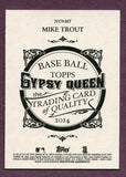 2014 Topps Gypsy Queen N174 #N174-MT Mike Trout Angels 437965