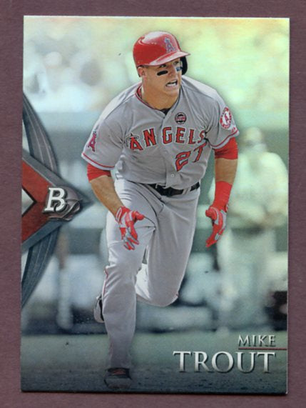 2014 Bowman Platinum #002 Mike Trout Angels 437970