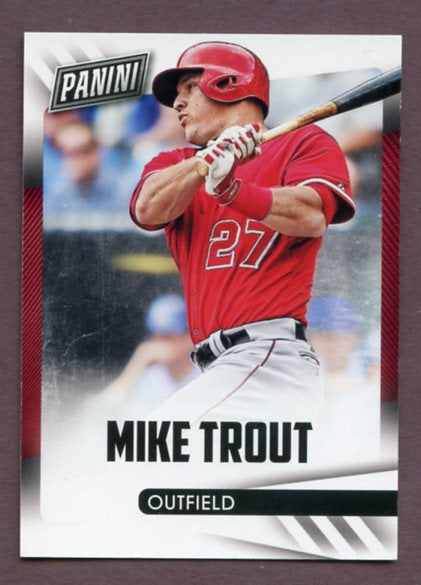 2015 Panini Fathers Day #017 Mike Trout Angels 437977
