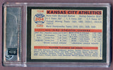 1957 Topps Baseball #204 Kansas City A's Team GAI 7 NM 438044