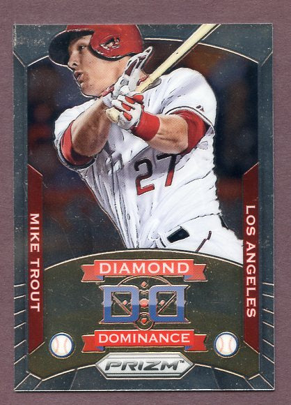 2014 Panini Prizm Dominance #002 Mike Trout Angels 438066